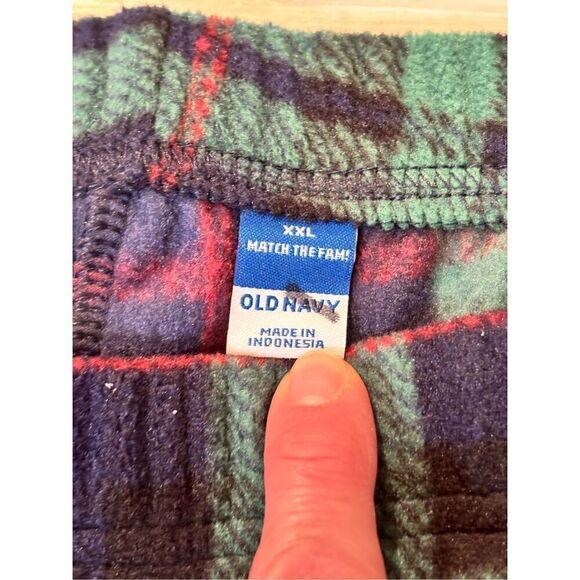 Old Navy fleece plaid pajama pants size 2X - Picture 6 of 9